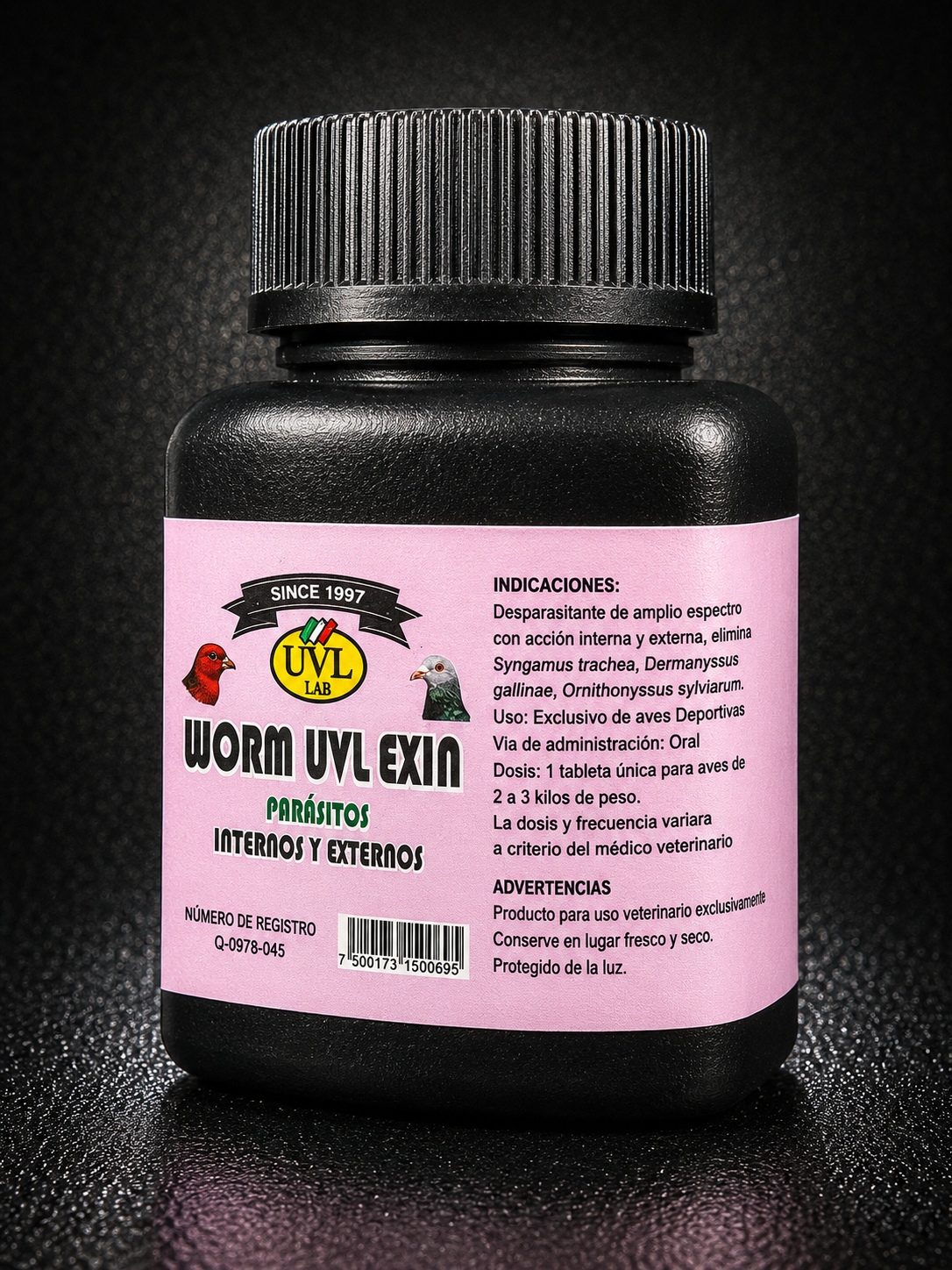 Worm UVL EXIN (20 Tablets)