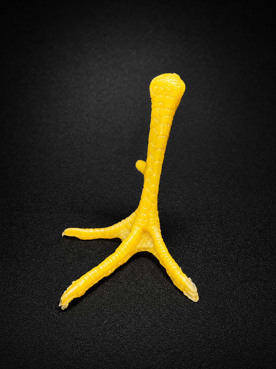 Plastic Chicken Leg 1 Piece (Yellow)